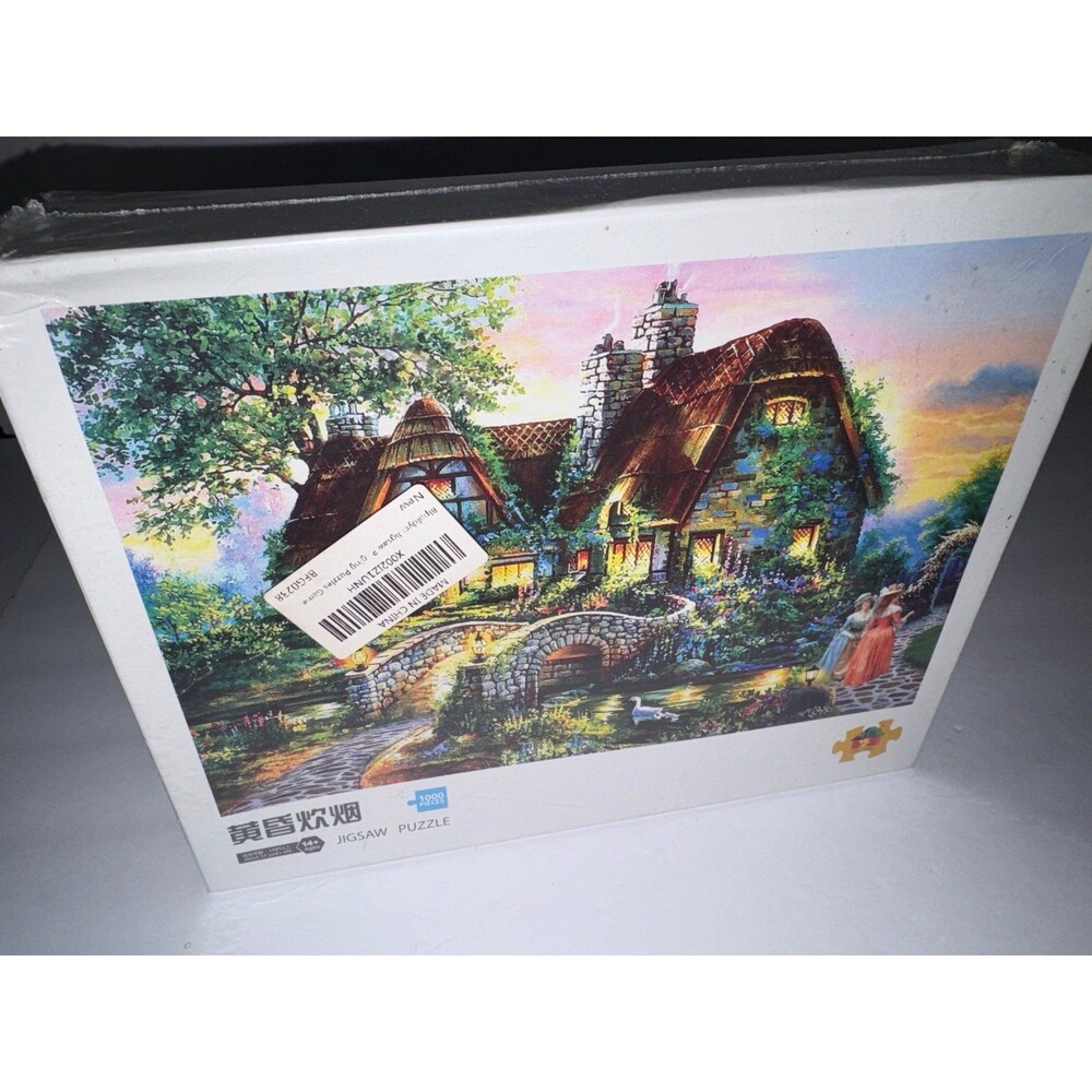 1000 Piece Jigsaw Puzzle 1000 Piece Jigsaw Puzzle - "Twilight Smoke" Cottage B9